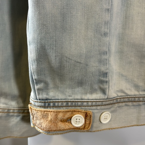 Akoo light denim jacket with pockets - Picture 9 of 10